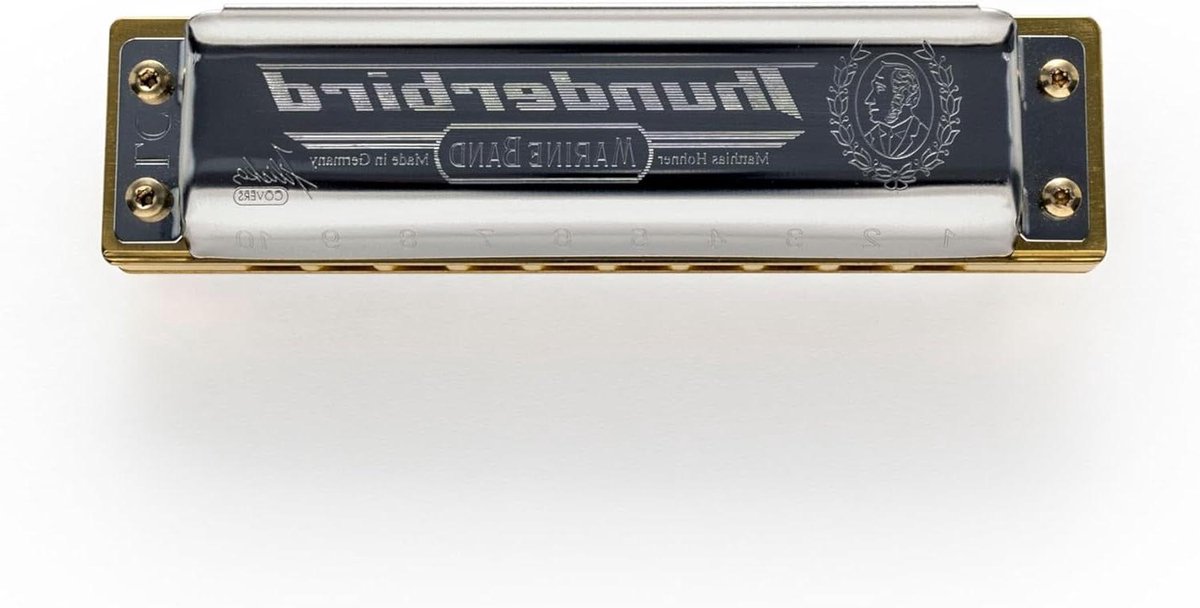Mondharmonica - Blaasinstrument Folk - Muziek Maken - Octaaf Lager Geluid - 0.9 mm - Zilver