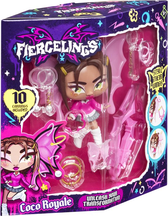 Goliath Fiercelings Coco Royale Keychain - Modepop - Met accessoires — afbeelding 2