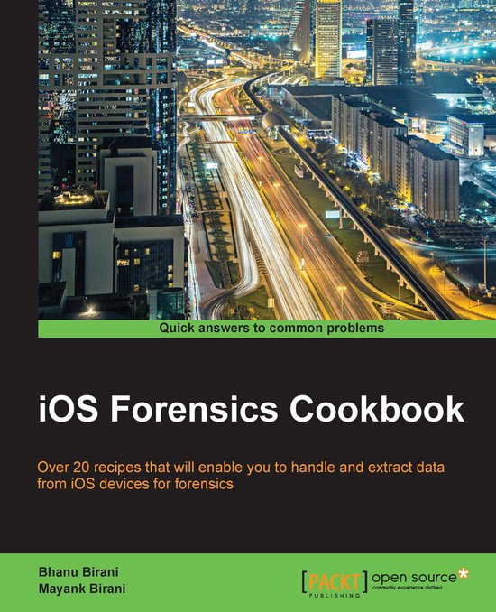 iOS Forensics Cookbook - cover