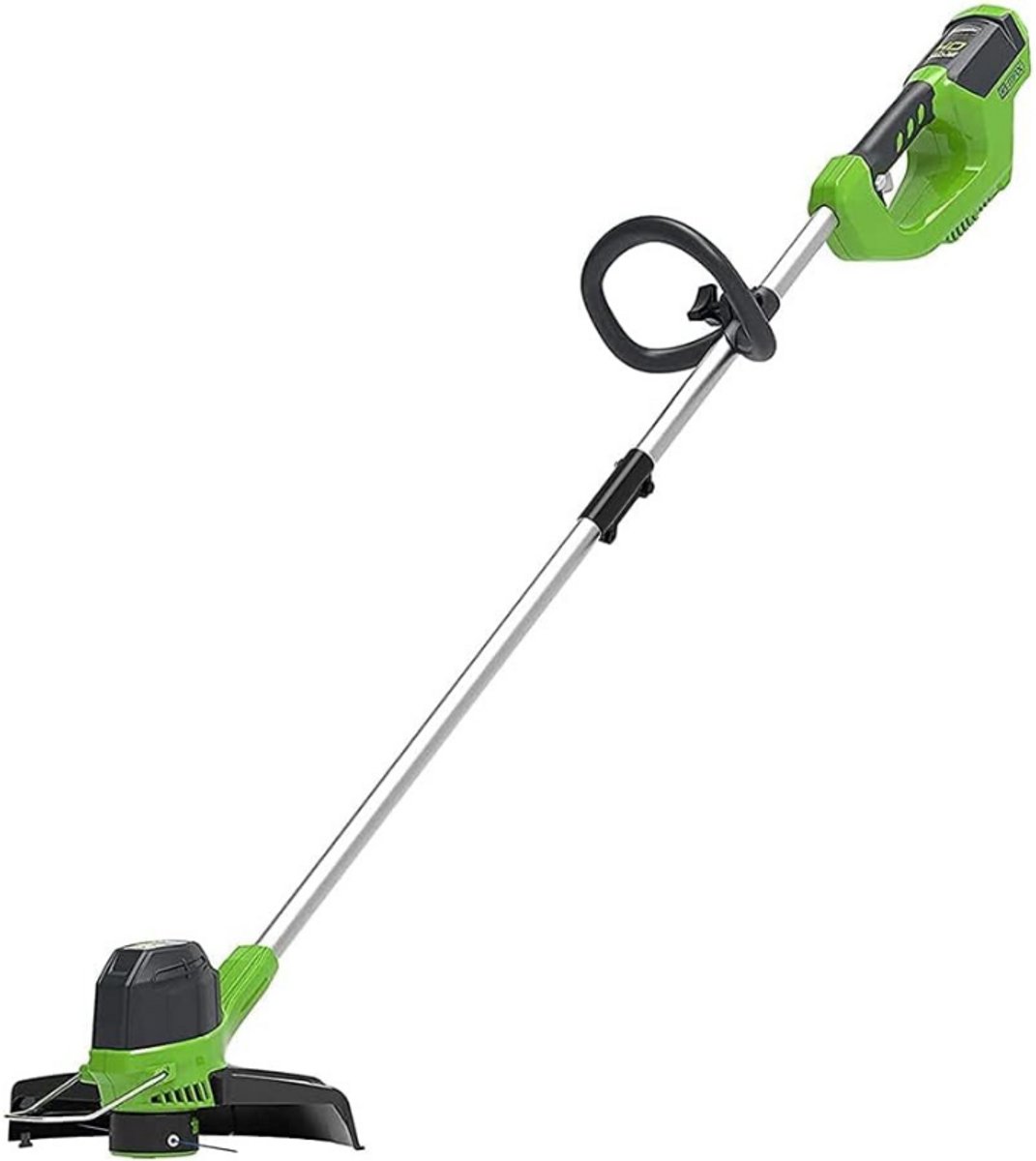 Accu Grastrimmer Voor Middelgrote Tuinen - Instelbare Hoogte - 30 Cm Snijbreedte - Automatische Draadtoevoer 1,65 Mm Nylon - Zonder 40V Accu En Oplader
