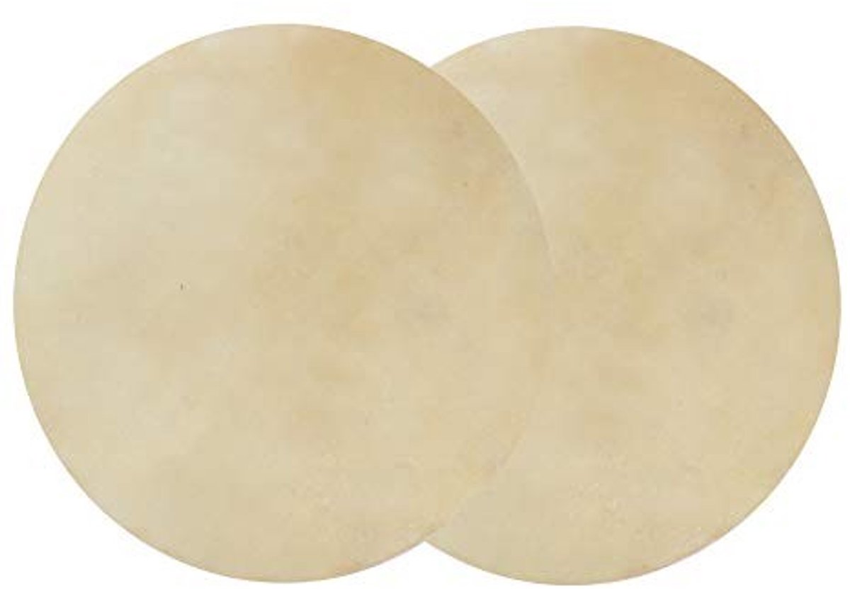 ONF3 - Geitenleer Trommelkop - Bongo-trommels - Natuurlijke luchtdroging - Beige - Afrikaanse Trommels - Geluid en kwaliteit - Geschikt voor bon...