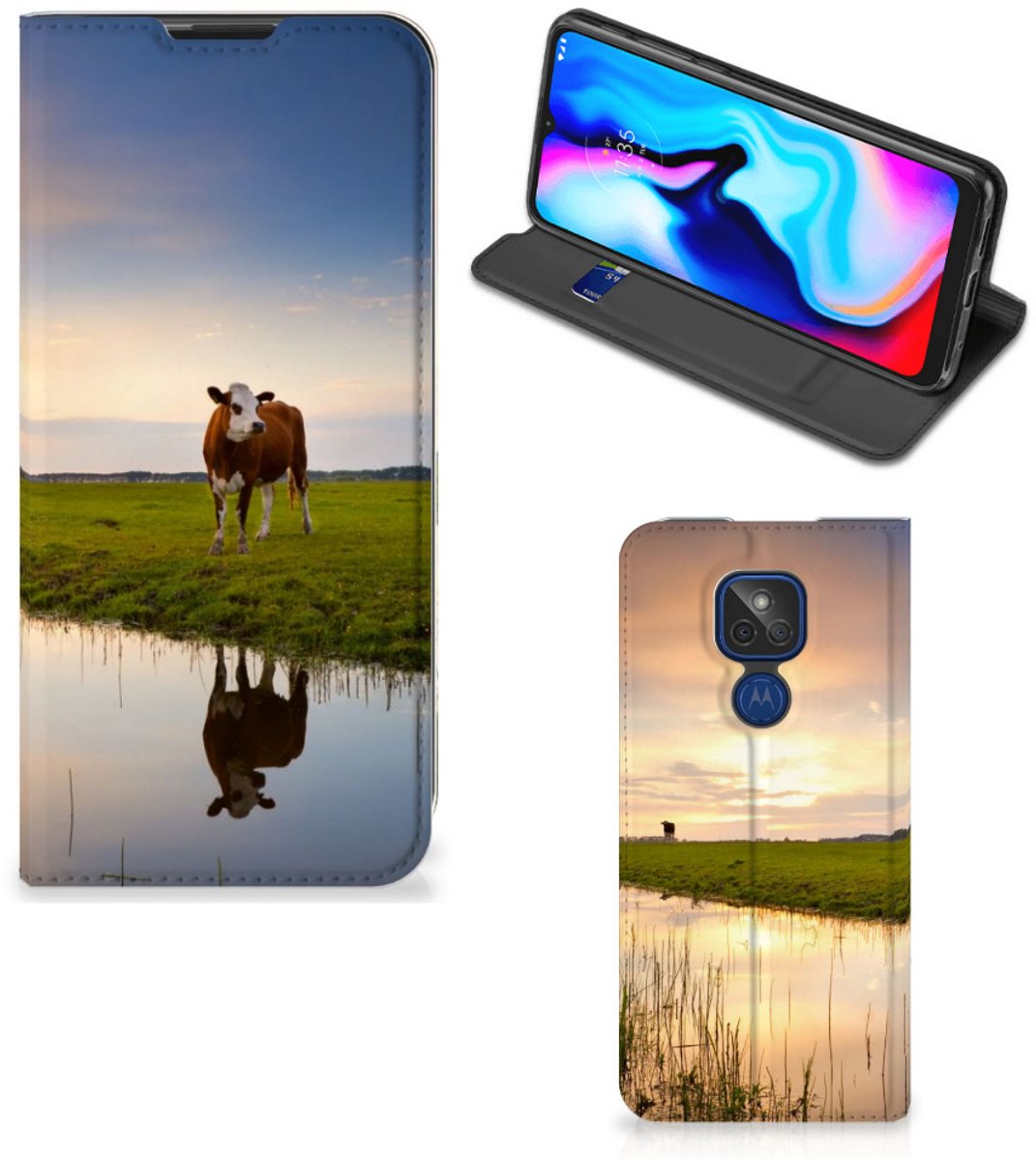 Motorola Moto G9 Play Hoesje maken Koe