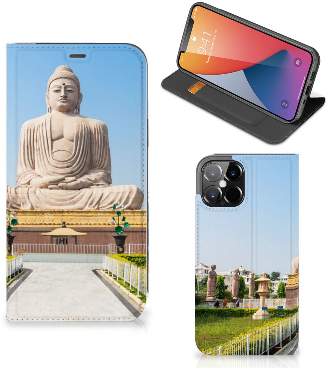 iPhone 12 Pro Max Book Cover Boeddha