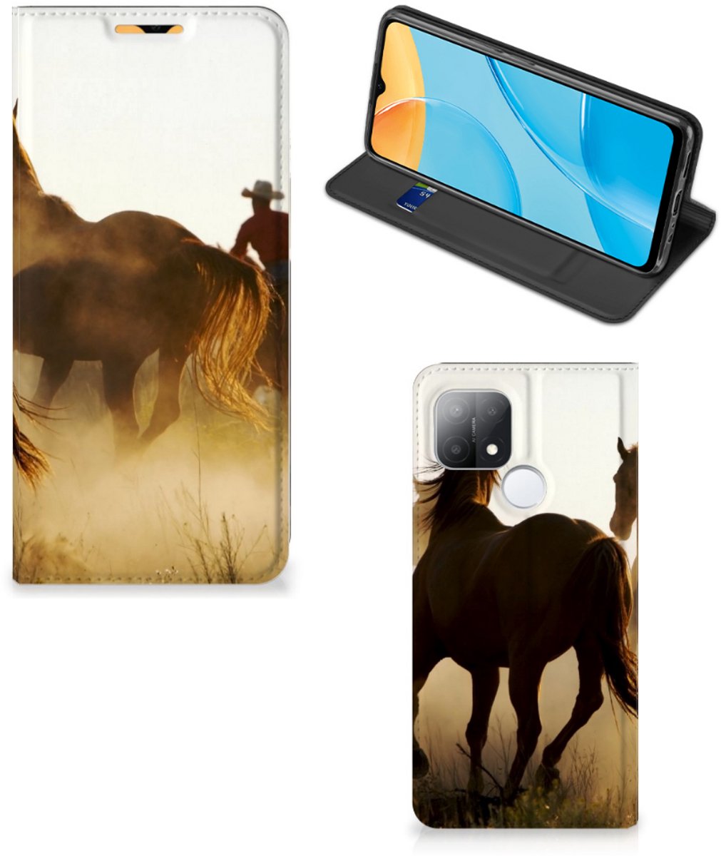 OPPO A15 Hoesje maken Design Cowboy