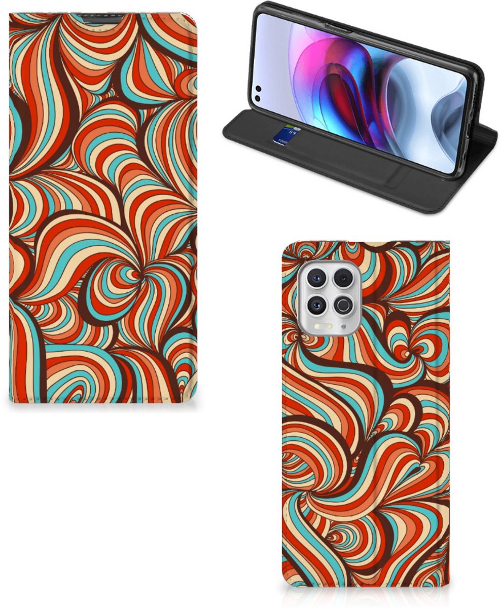 Motorola Moto G100 Bookcase Retro