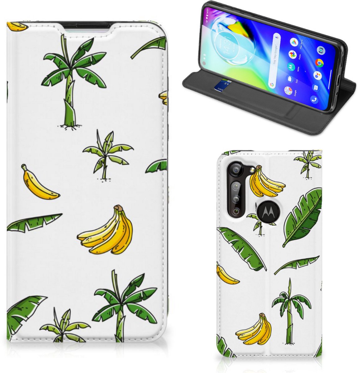 Motorola Moto G8 Power Smart Cover Banana Tree