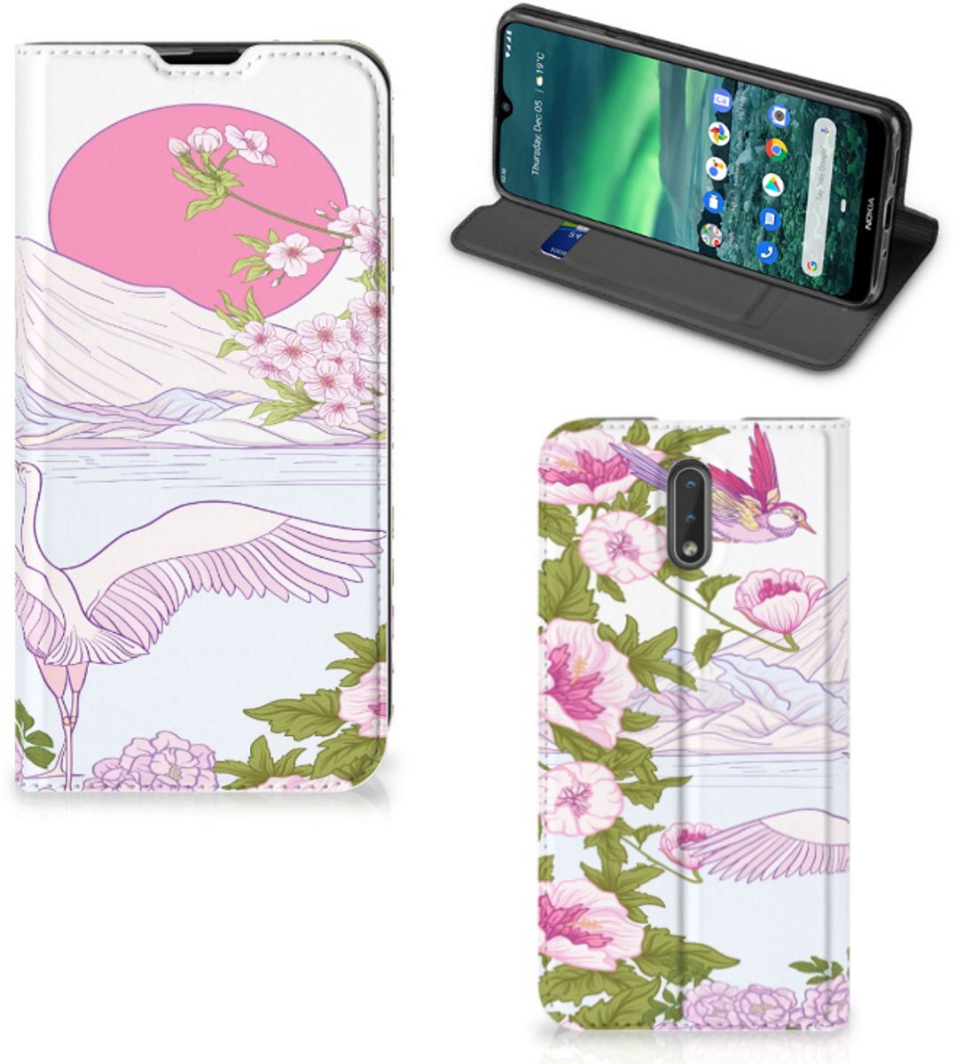 Nokia 2.3 Hoesje maken Bird Standing