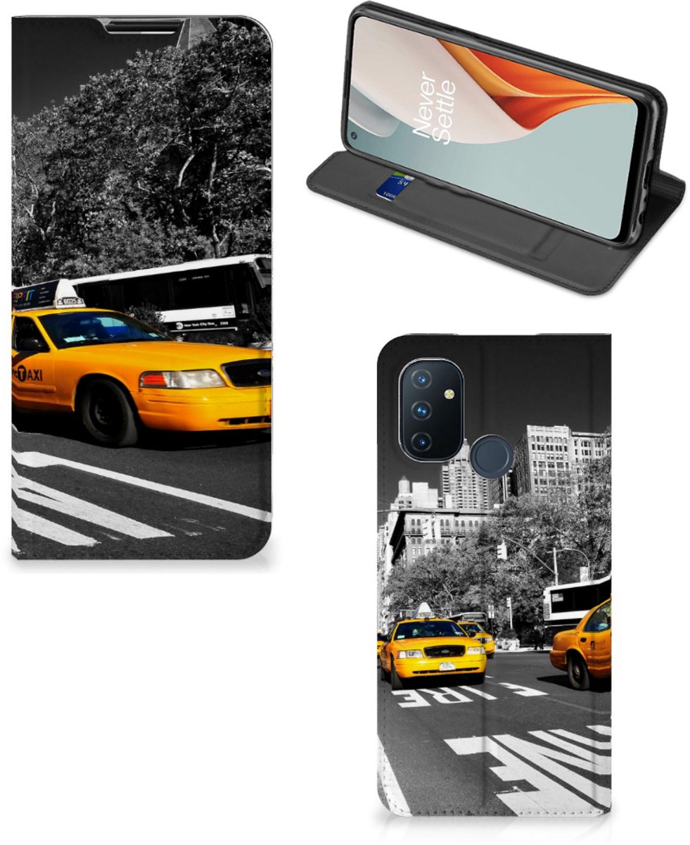 OnePlus Nord N100 Book Cover New York Taxi