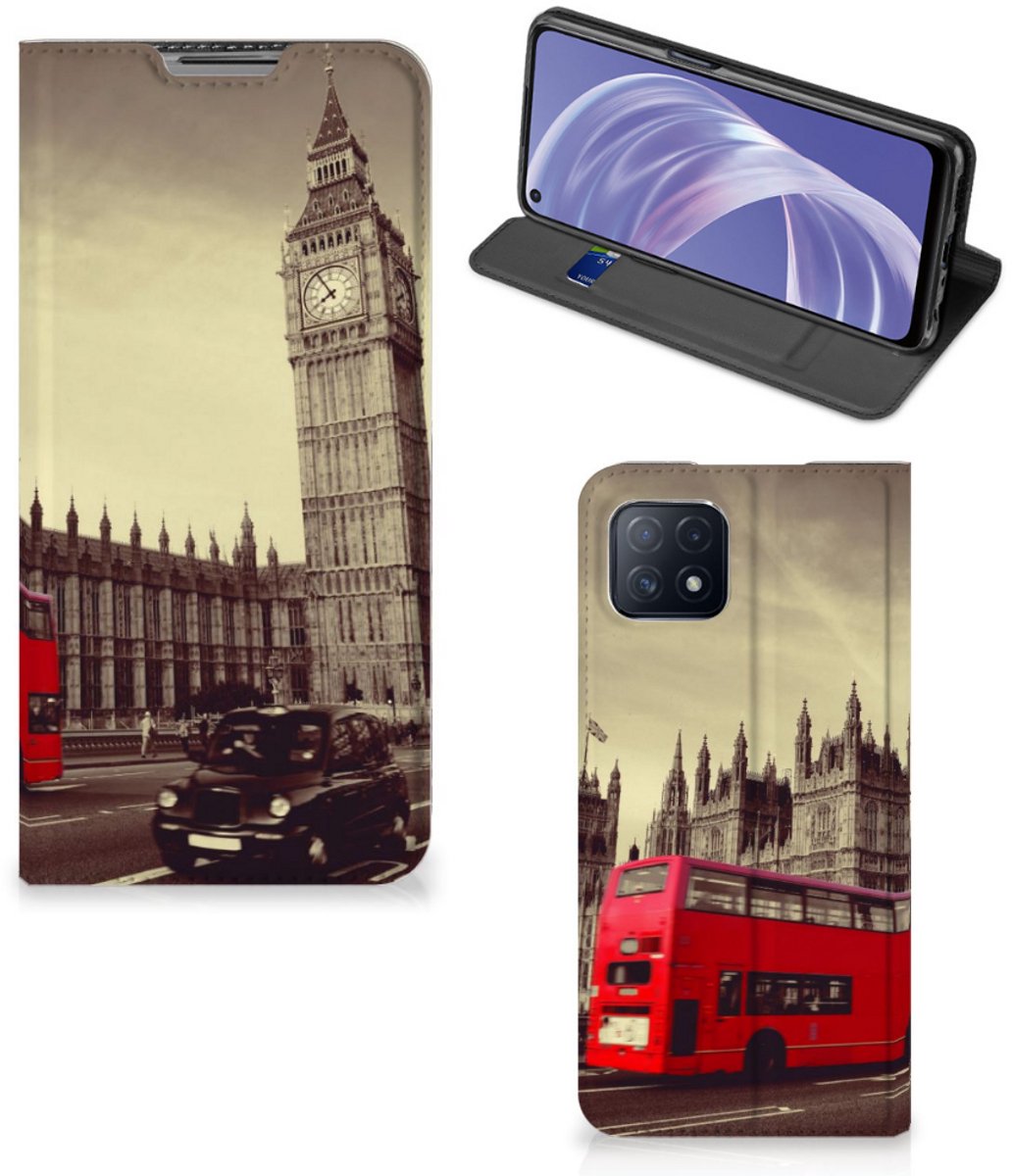 OPPO A73 5G Book Cover Londen