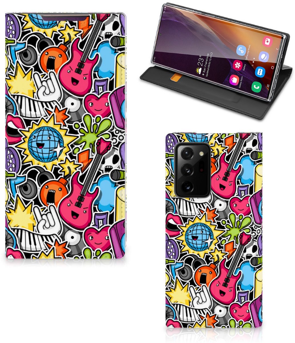 Samsung Galaxy Note 20 Ultra Hippe Standcase Punk Rock