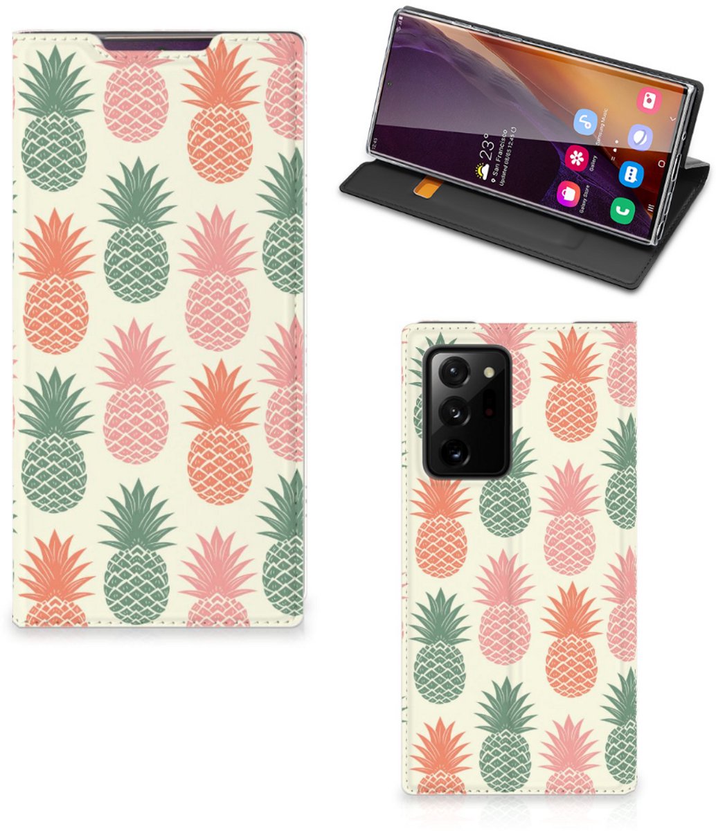 Samsung Galaxy Note 20 Ultra Flip Style Cover Ananas