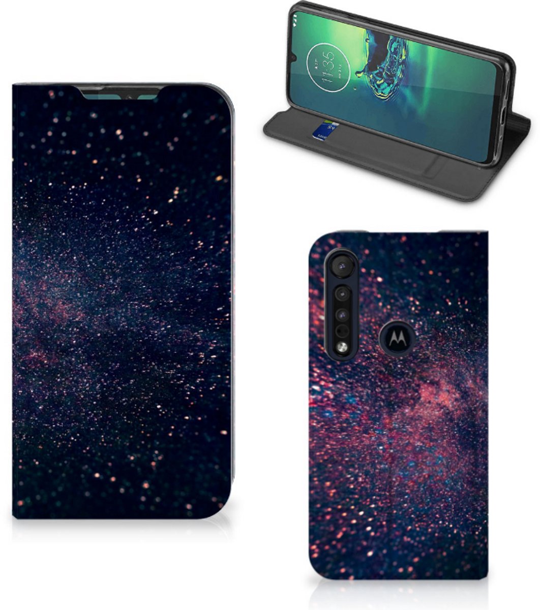Motorola G8 Plus Stand Case Stars