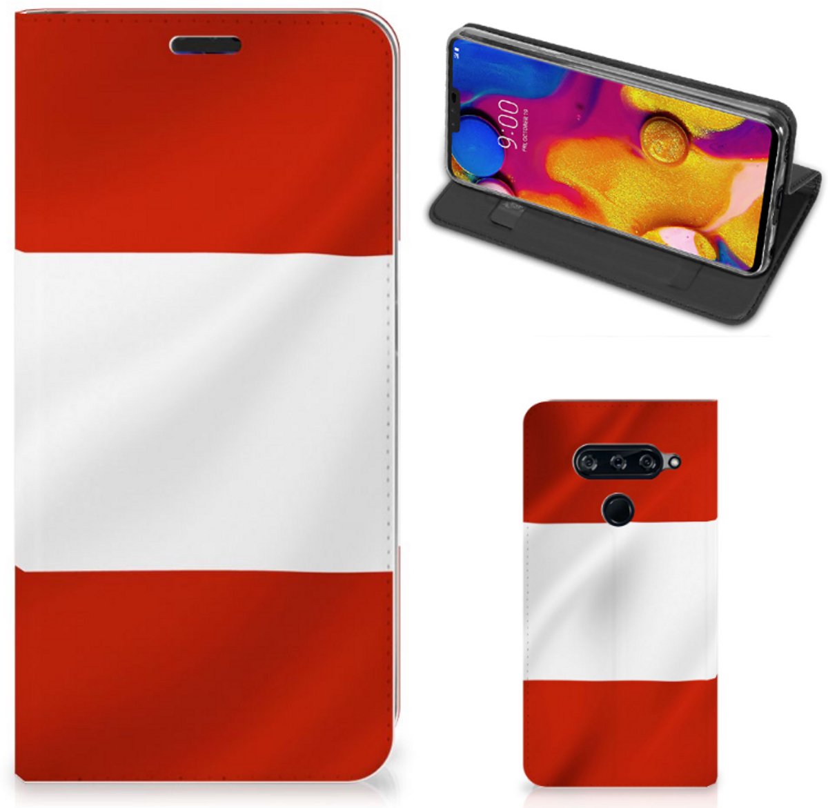 LG V40 Thinq Standcase Oostenrijk