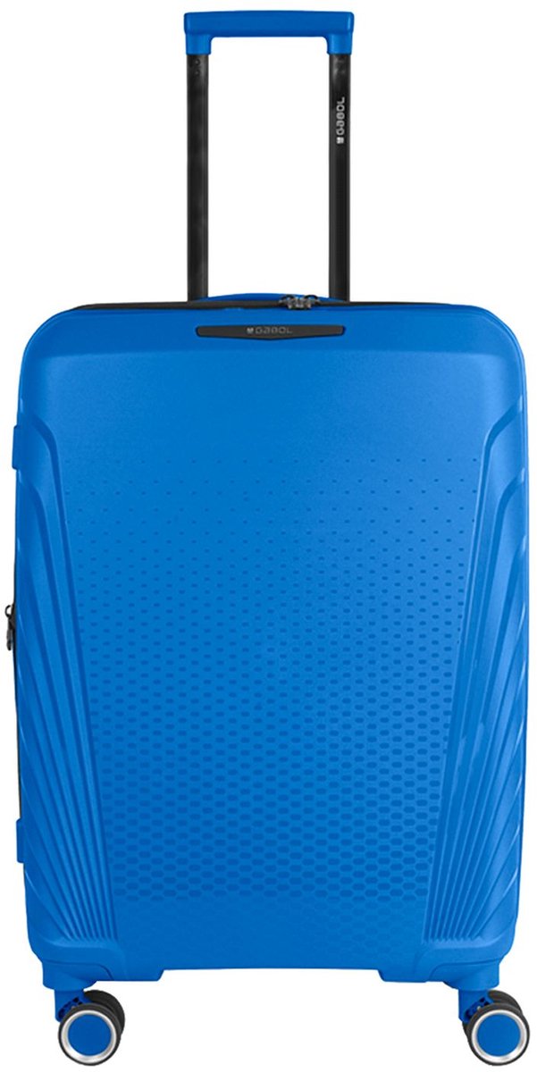 Gabol Soho Spinner 66 cm - Uitbreidbaar 71/83 liter - 66x44x28/32 cm - blauw