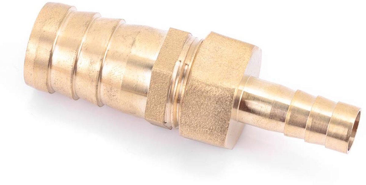By shayne - Messing Fitting - Reducer Adapter - Voor Slang 10mm-16/19/25mm - Duurzaam en betrouwbaar voor slangen - Geschikt voor verschillende toepa.