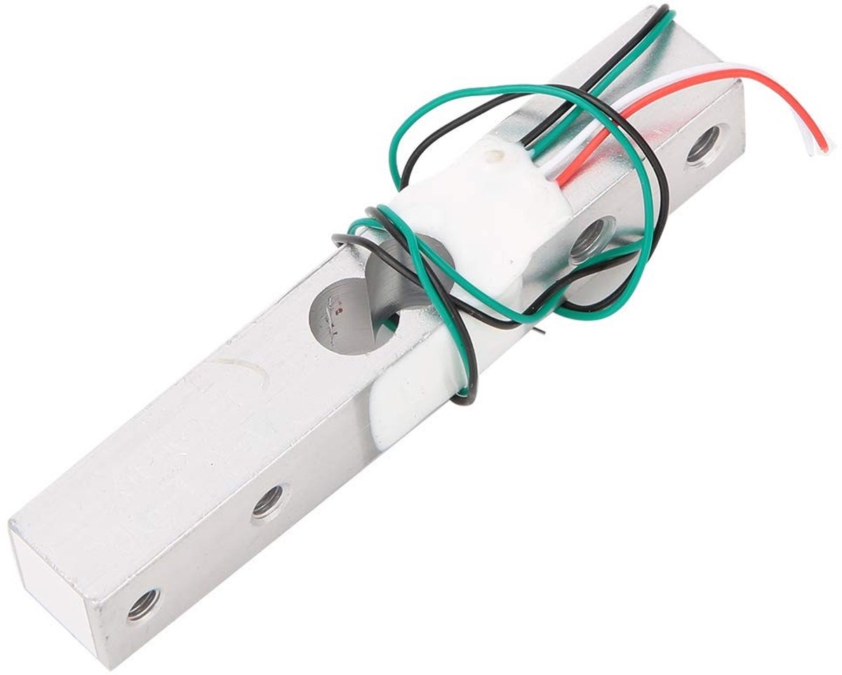 Vlemico - Mini Load Cell - Hoge Nauwkeurigheid Weegsysteem - 10kg - Aansluitsnoer - Precisie meting - Geschikt voor weegtoepassingen - Compact formaat