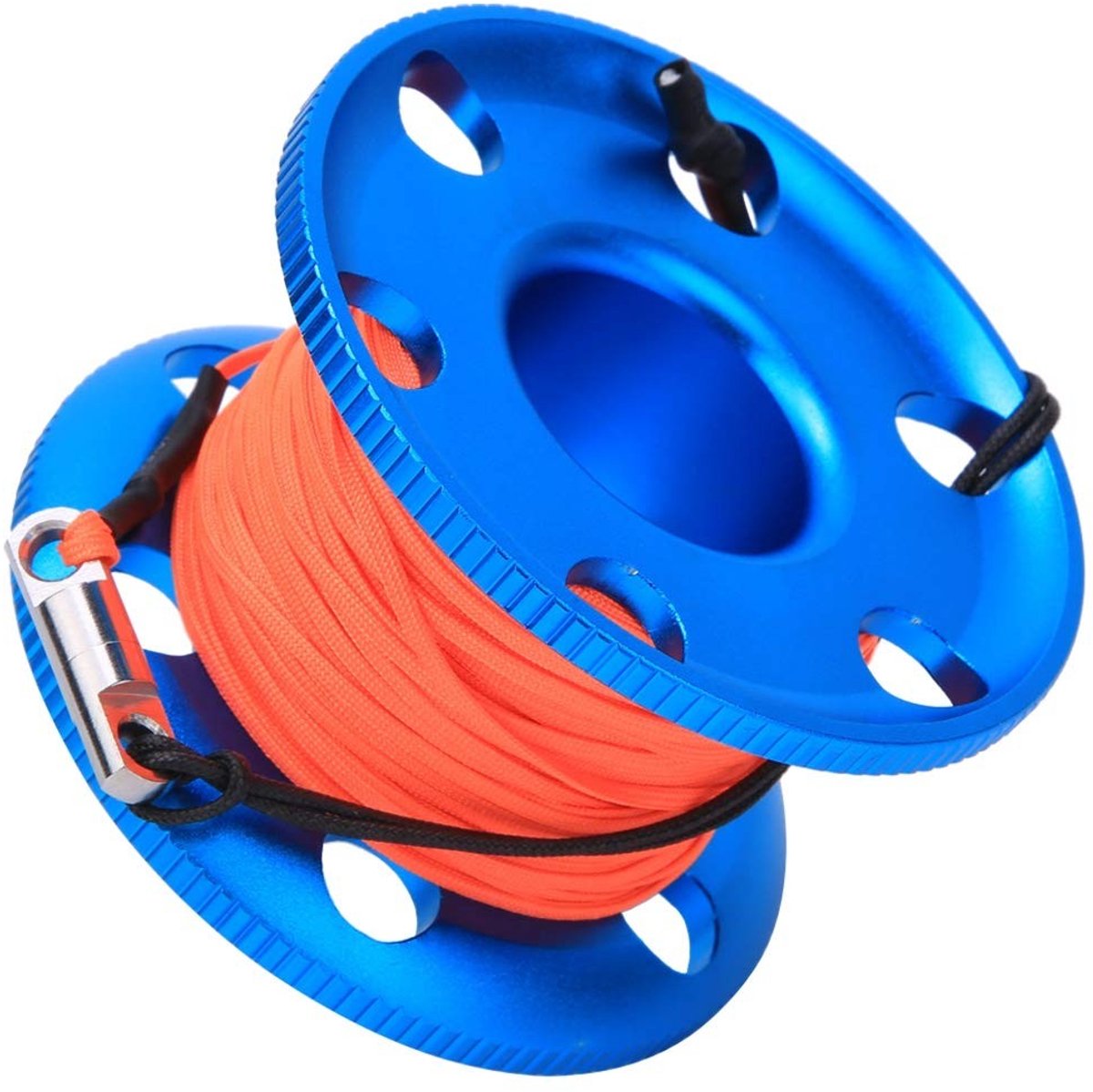 Zeynomax - duikkoordspoel - duikaccessoires - onderwater gebruik - blauw - snorkelaccessoire - geschikt voor duikers - duikgereedschapspoel