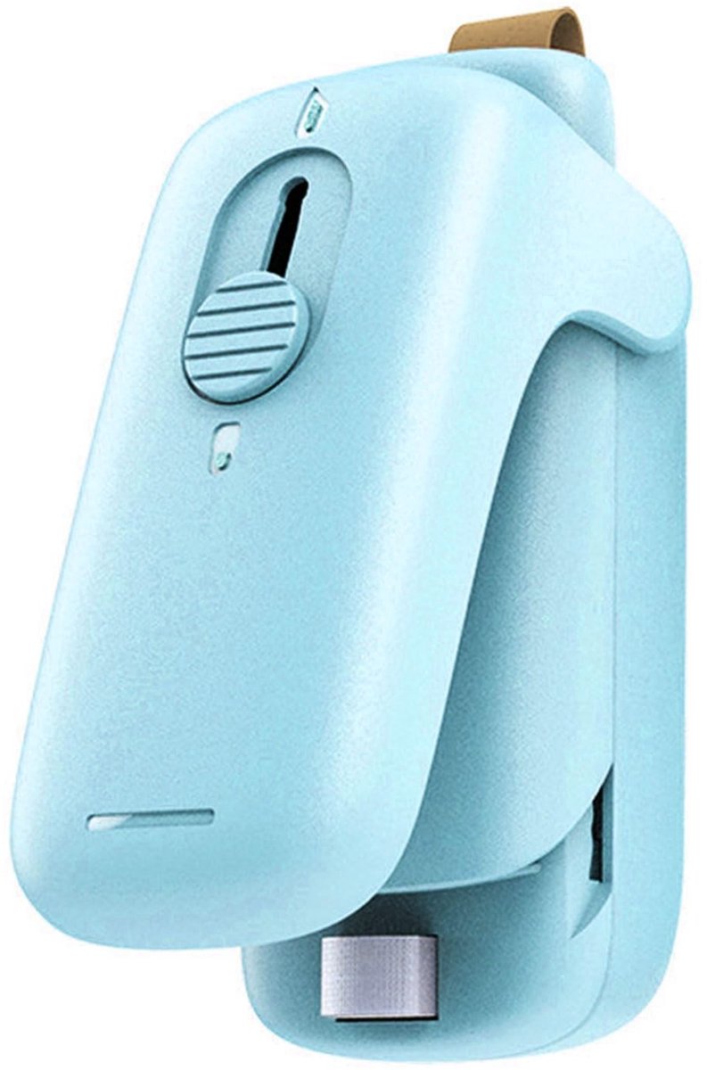Jhubersproducts - Mini Bag Sealer - Handheld Heat Vacuum Sealer - Draagbaar en veelzijdig - Groen - Voedselbeschermer - Perfect voor thuis en onderweg