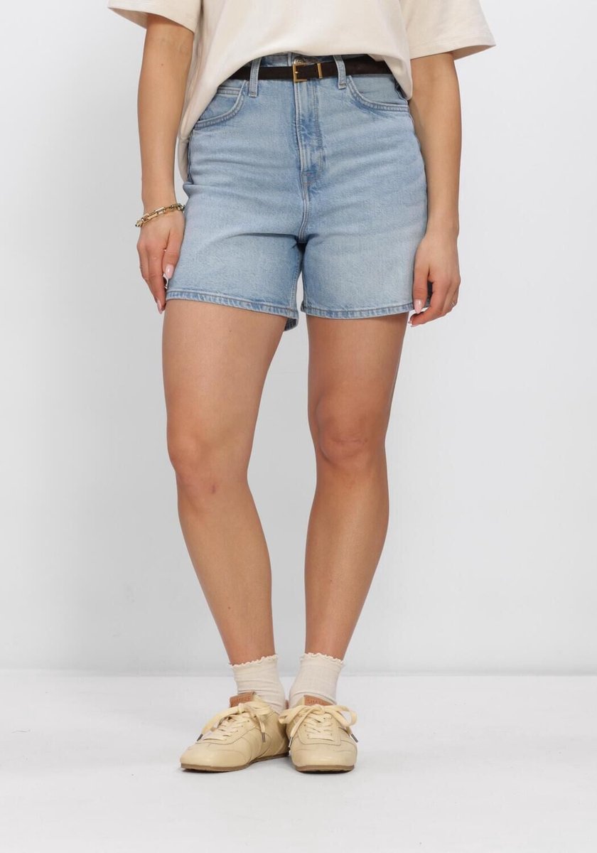 Lee Stella Short 112381379 Jeans Dames Broek Lichtblauw