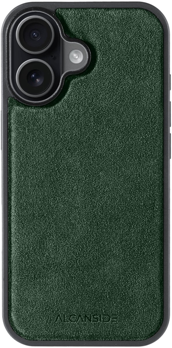 iPhone 17 - Alcantara Back Cover - Midnight Green