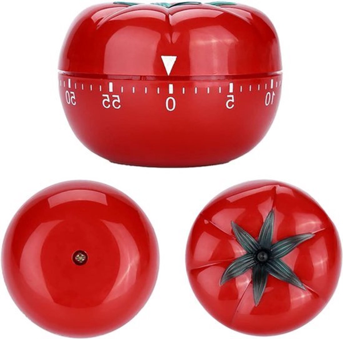 Kookwekker 60 Minuten Pomodoro Timer voor Keuken - Aftellen - Keukenwekker