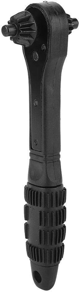 Dailygoods - 2-in-1 dopsleutel - Professionele ratelsleutel - Duurzaam en slijtvast - 12,7 mm en 17,5 mm - Geschikt voor elektrisch gereedschap - Hand
