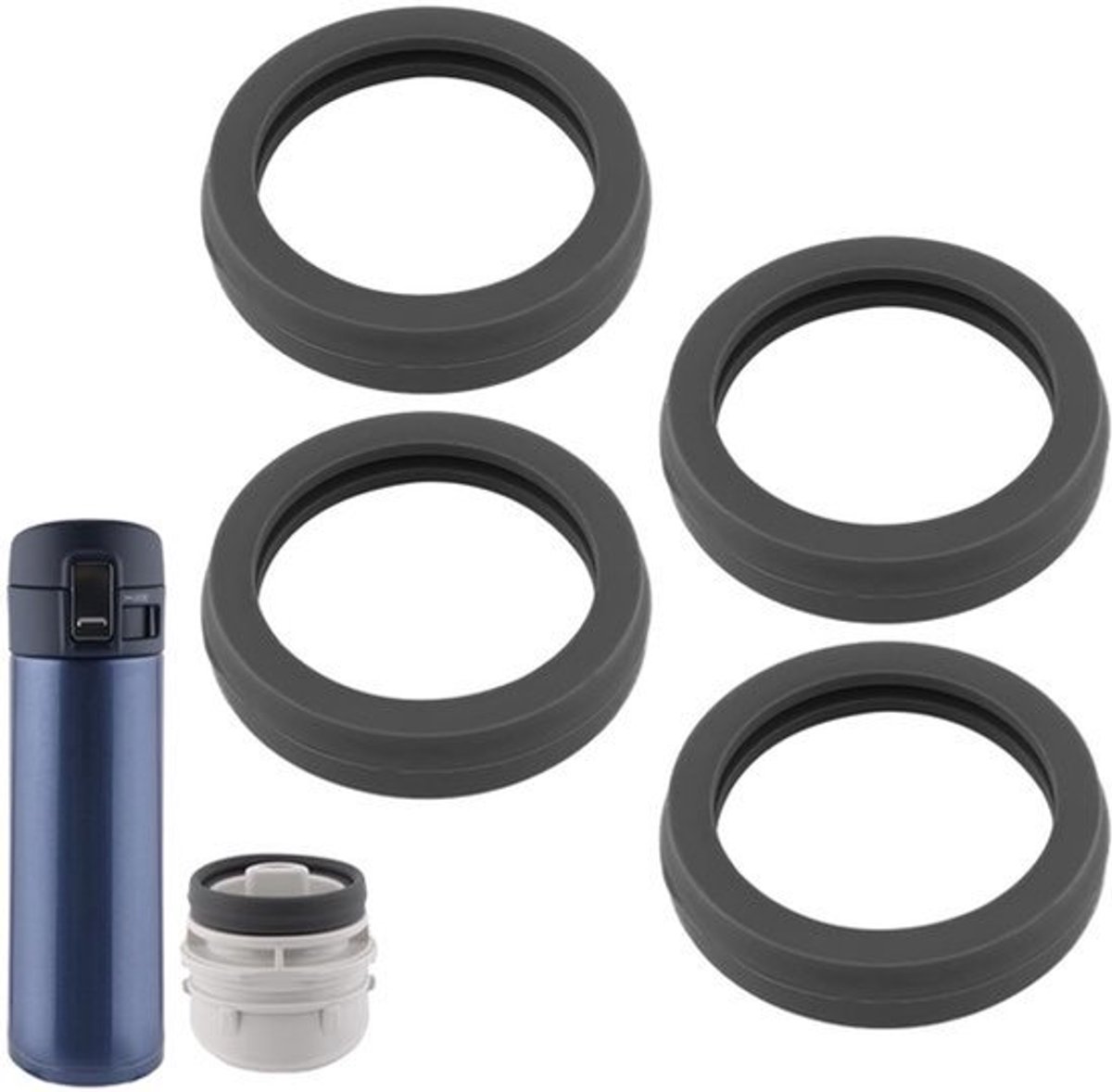 Vervangende Plugpakking - 4 Stuks - Silicone O-Ring - Lekvrij