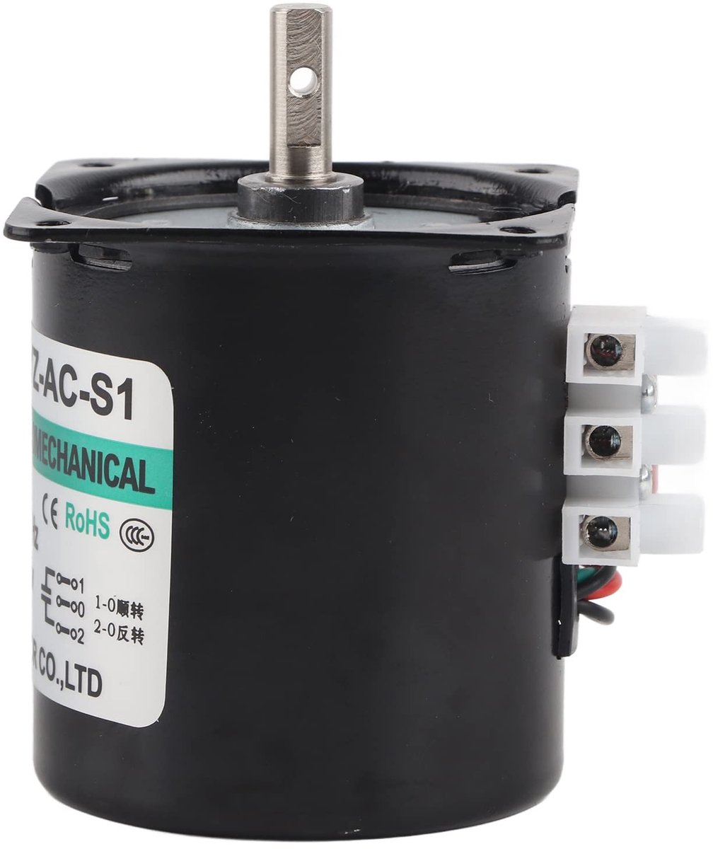 Jhubersproducts - Synchronous Motor - Mini Elektrische Motor - 220 V - 28 W - Permanent Magnet Motor - Geschikt voor diverse toepassingen - 68KTYZ mod