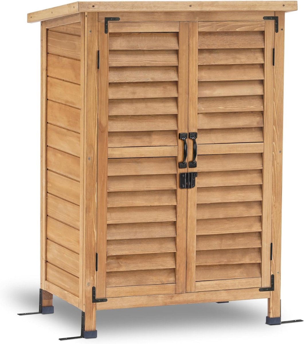 MRKK® Tuinkast Hout - Tuinkist - Tuinkasten voor Buiten - Tuinberging