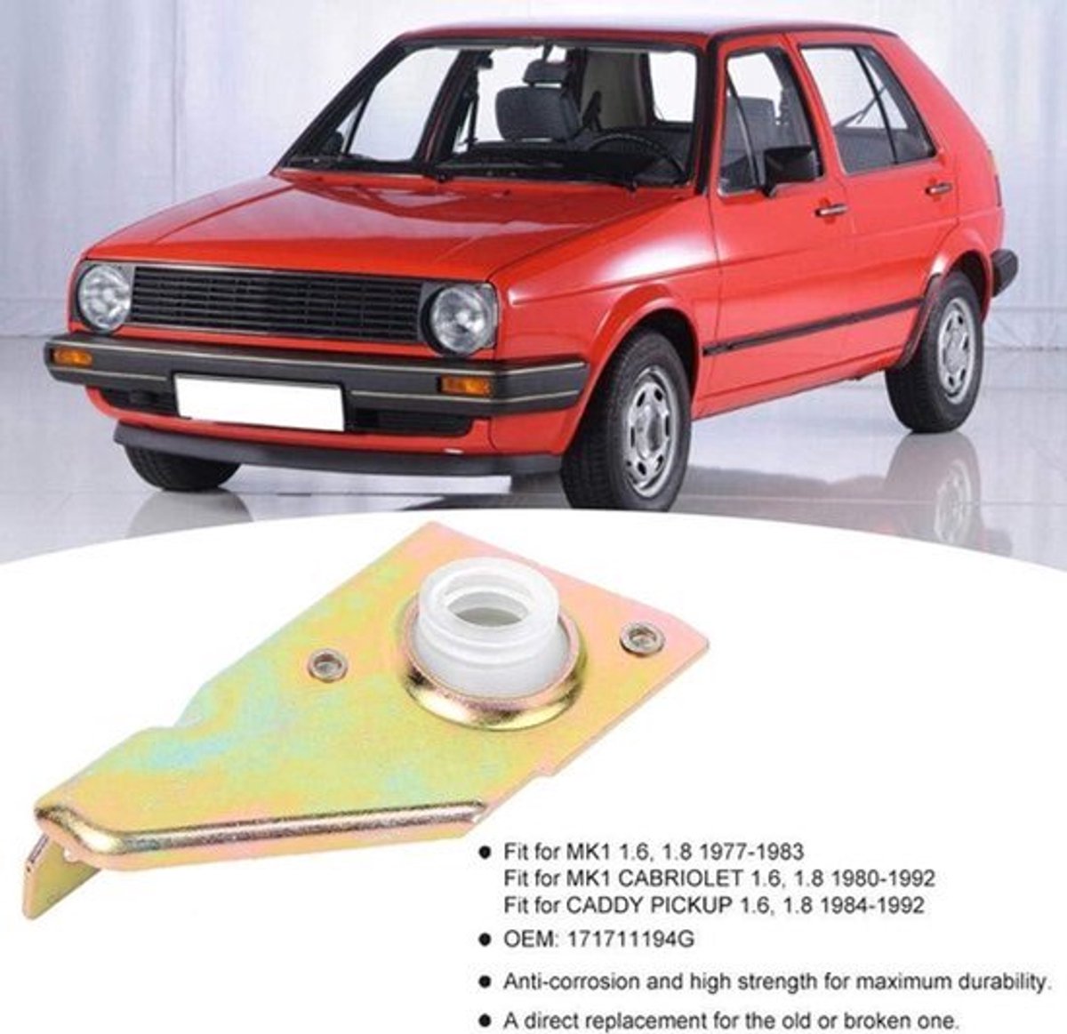 Schakeldoos 171711194G IJzeren Schakelstang Houder Socket Geschikt voor MK1/CADDY