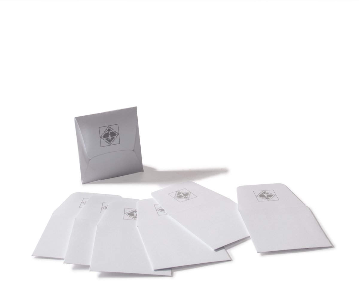 LEUCHTTURM - Muntzakje - Muntzakjes voor 1 munt tot 46 mm, gemaakt van papier, verpakking van 1000 stuks