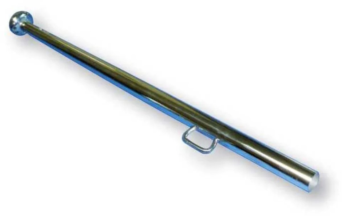 Lalizas luxe RVS Vlaggenstok Ø25 mm x 90 cm