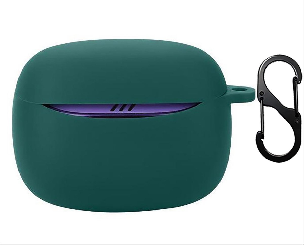 Dailygoods - Cilicone Hoes voor Tune Buds 2 - Ultradun en Zacht - Legergroen - Anti-Val en Krasbestendig - Ideaal voor Bescherming - Perfect voor ...