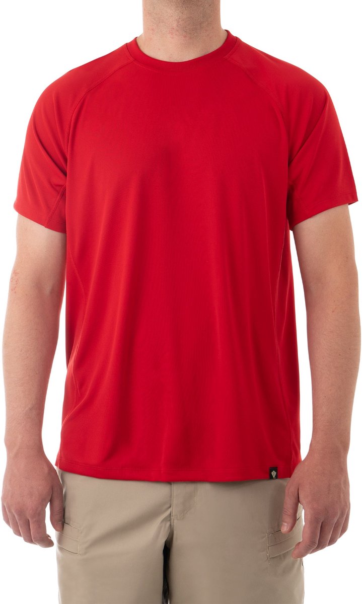 First Tactical Men’s Performance Short Sleeve T-Shirt Rood