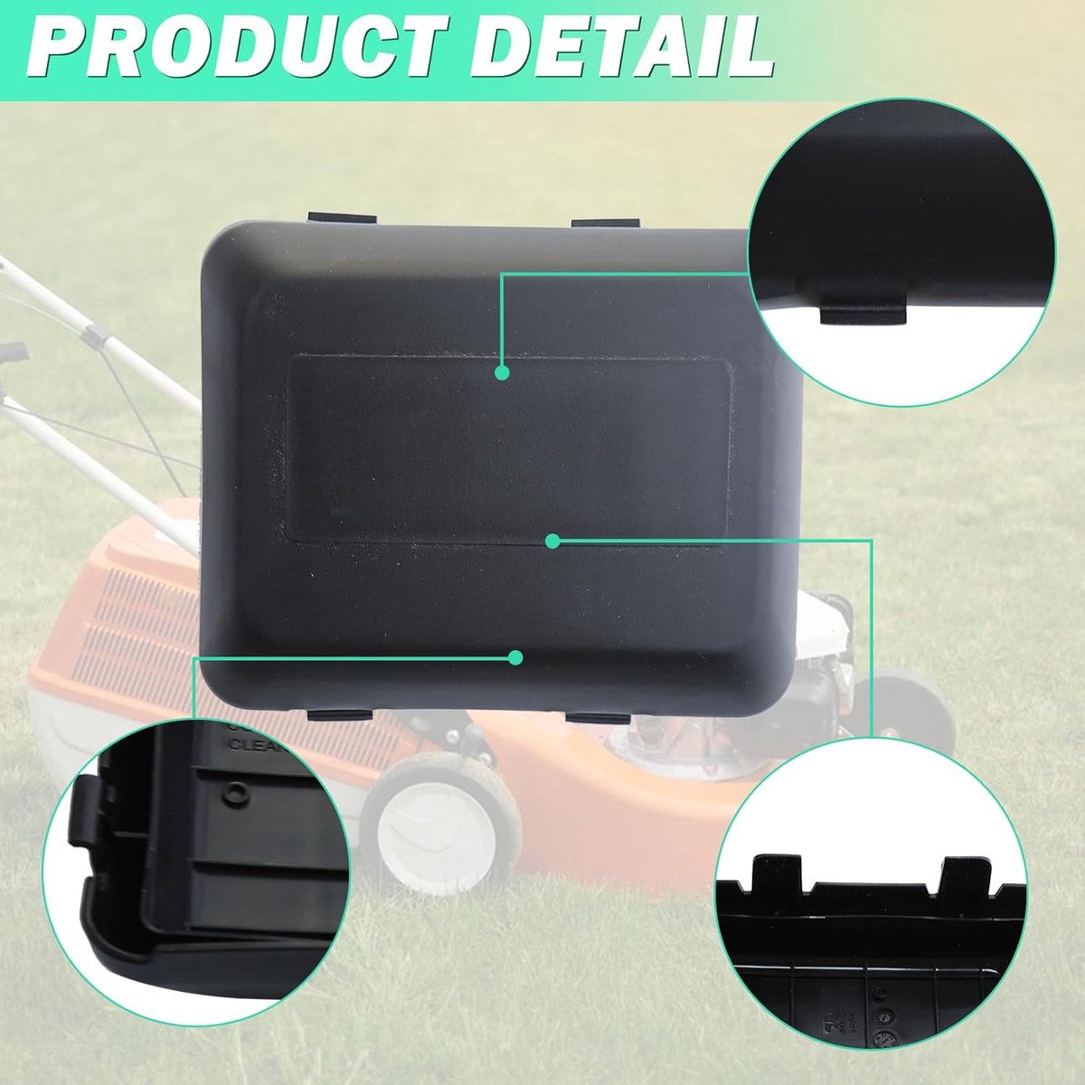 Luchtfilterkit voor Honda GV135 GCV160 GCV190 grasmaaier GX100 motor, ADEFOL luchtfilter + voorfilter + afdekking + bougie + brandstoffilter reserveonderdelen filter accessoires 17211-ZL8-023 – foto 6