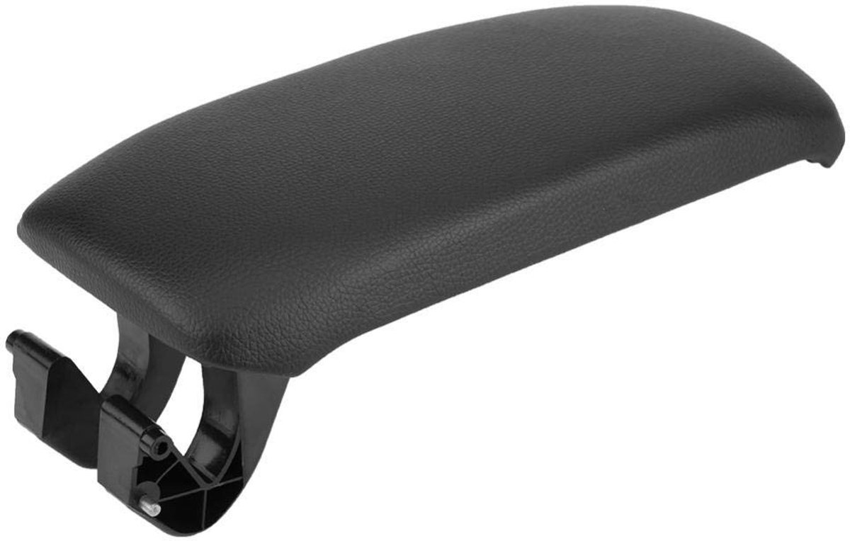 Elzusha - Middenconsole Armsteun - Auto Accessoire - Zwart Leer - Armsteun Deksel - Geschikt voor Audi A3 2003-2013