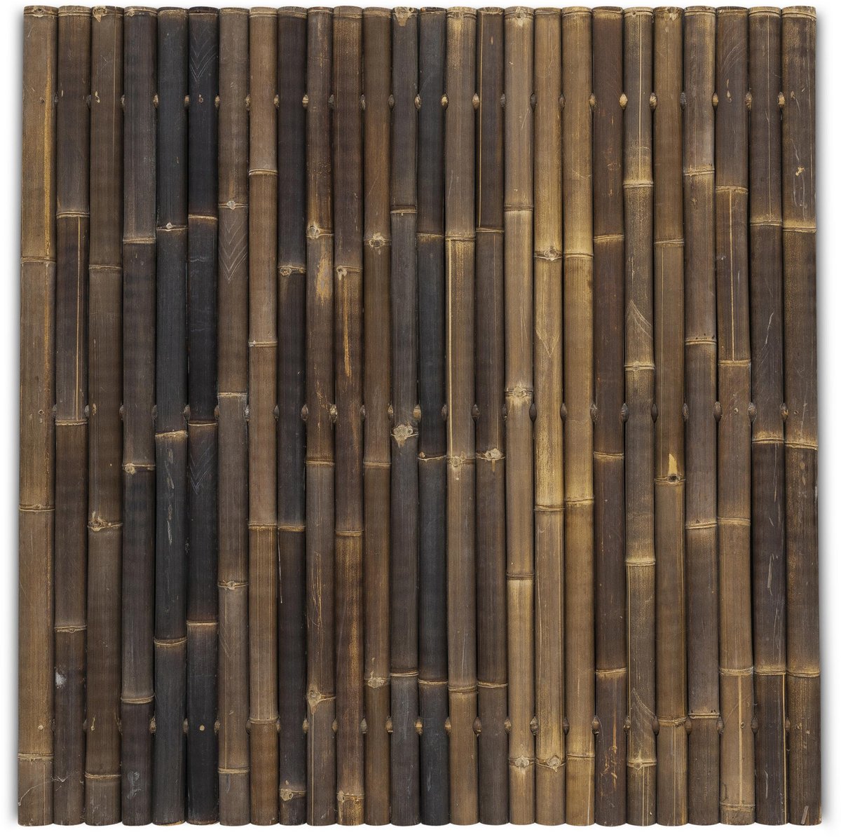 Bamboe schutting - 180 x 180 cm - Donker - Eviro Bamboe