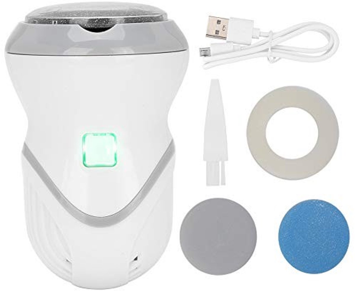 Dailygoods - Elektrische Voet Eelt Remover - USB Voet Slijper - Exfoliërende Pedicure Kit - Geschikt voor Gladde Voeten - Voetverzorging Gereedschap -