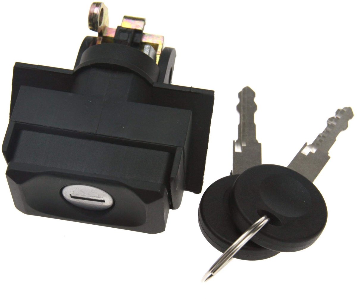 Dailygoods - Bagageklep Kofferslot - Achterklep Deurslot - Zwart - Sleutelset - Compatibel met VW Golf MK2 en Polo MK3