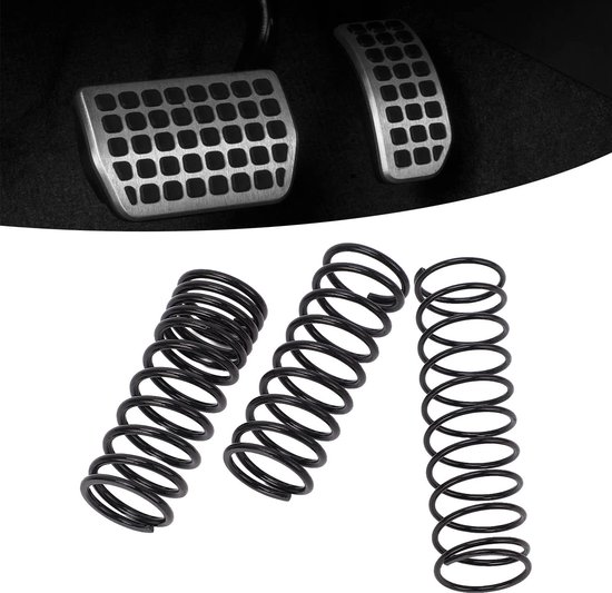 Smoakez - Pedaalveer Kit - Upgrade voor Racing Wheel - Zwart - Hoge Sterkte - Verbeterd Pedaalgevoel - Geschikt voor G25 G27 G29 G920 van smoakez — afbeelding 2