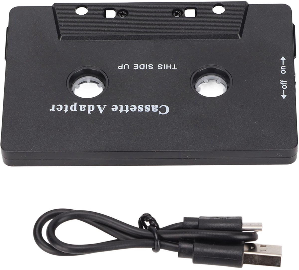 Dailygoods - Bluetooth Cassette-Adapter - Draadloze Audio - Compact Formaat - Aux-adapter - Geschikt voor Mobiele Telefoon - Ideaal voor Autoradio