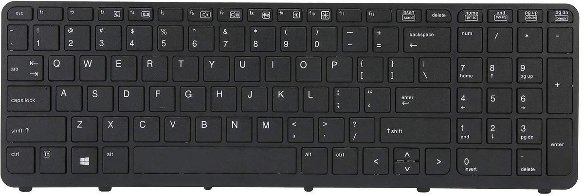 Elzusha - Vervangend Toetsenbord - Ultrastil Toetsenbord - Gemakkelijk Mee Te Nemen - Laptopcomputeraccessoires - Geschikt voor 15 G1 G2 17 G...