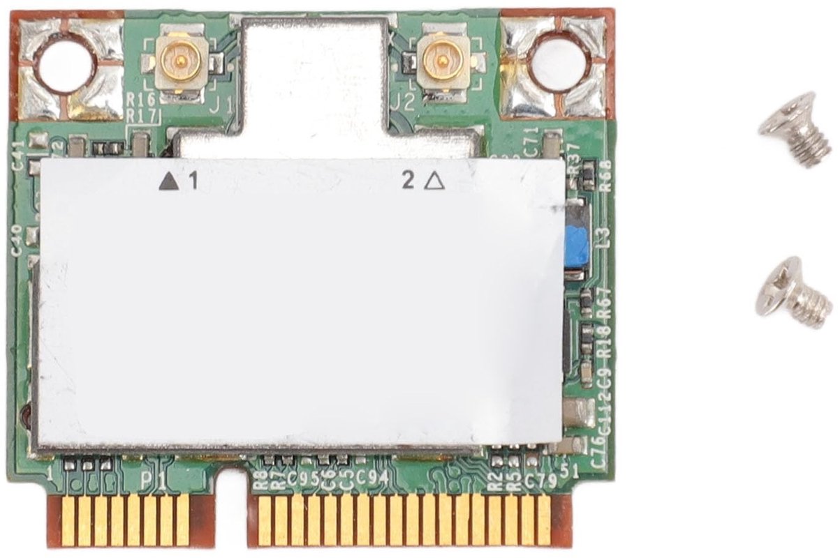 Dailygoods - BCM943224HMS WiFi-kaart - Dual-band Draadloze Adapter - Goede Warmteafvoer - 300 Mbps Snelheid - Geschikt voor Laptop