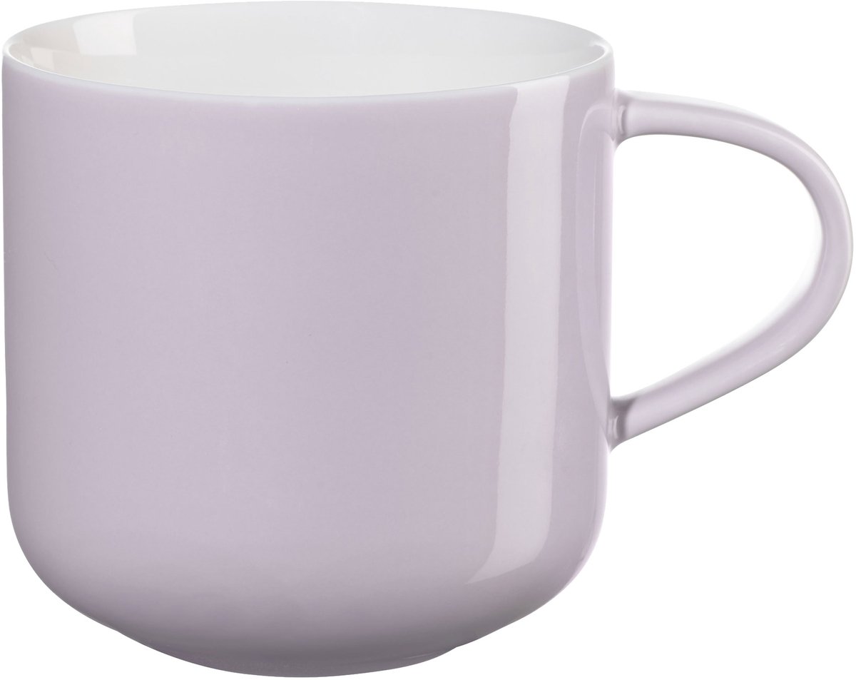ASA Selection Mok met oor Lavender, kopje, New Bone China, paars, 400 ml, 19100361