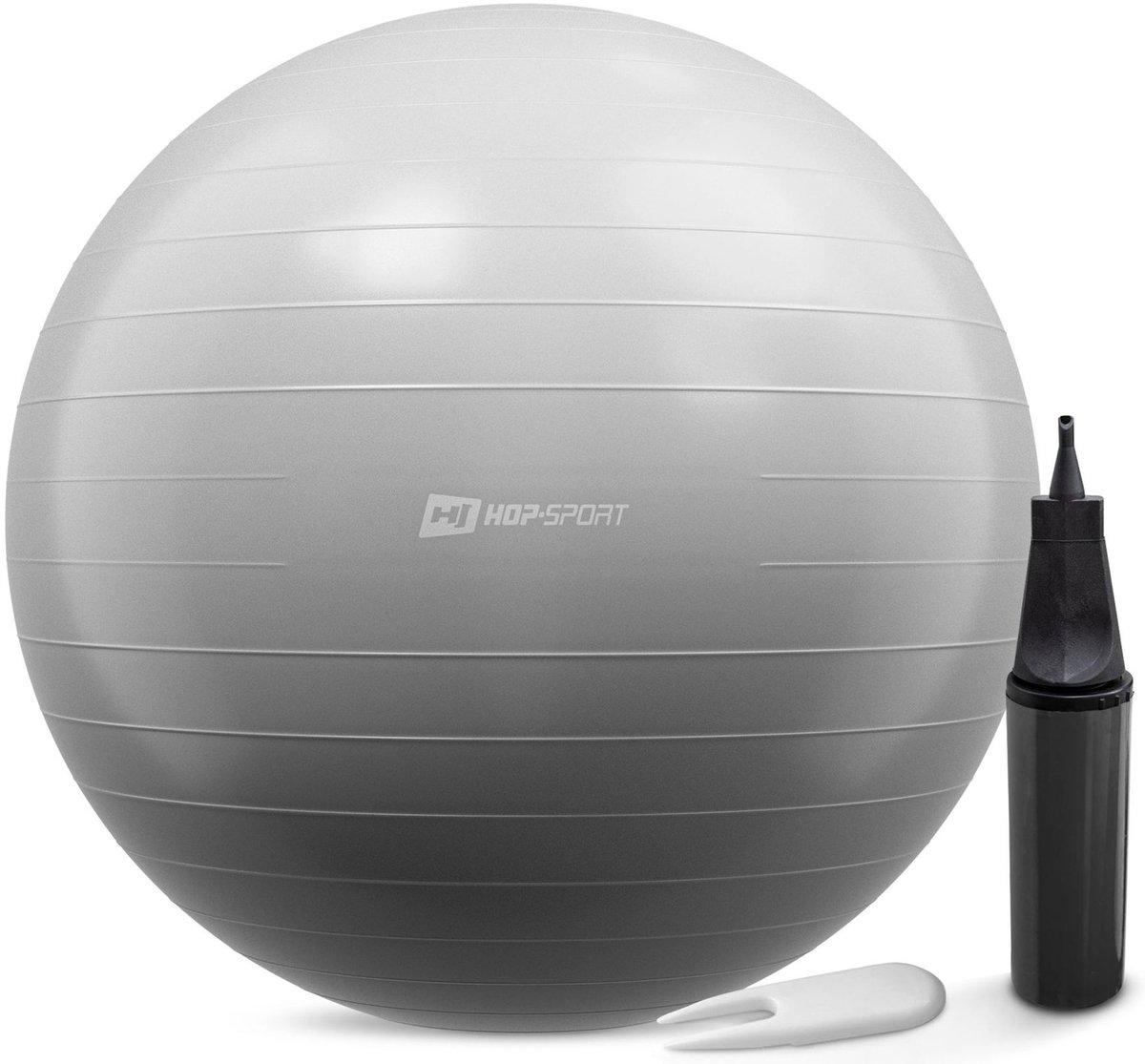 Hop-Sport HS-R065YB – Fitnessbal – 65 cm – Inclusief pomp – Voor balans revalidatie en core training