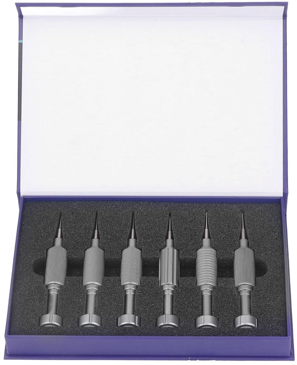 VT Goods - Schroevendraaierset - Mini Magnetische Schroevendraaiers - Precisie en Sterkte - 6-delig - Geschikt voor Reparatie - Voor Pc, Laptop en M..