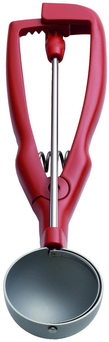 IJsschep - IJslepel - Lekker Scheppen - Teflon Coating - 50 Milliliter - Rood