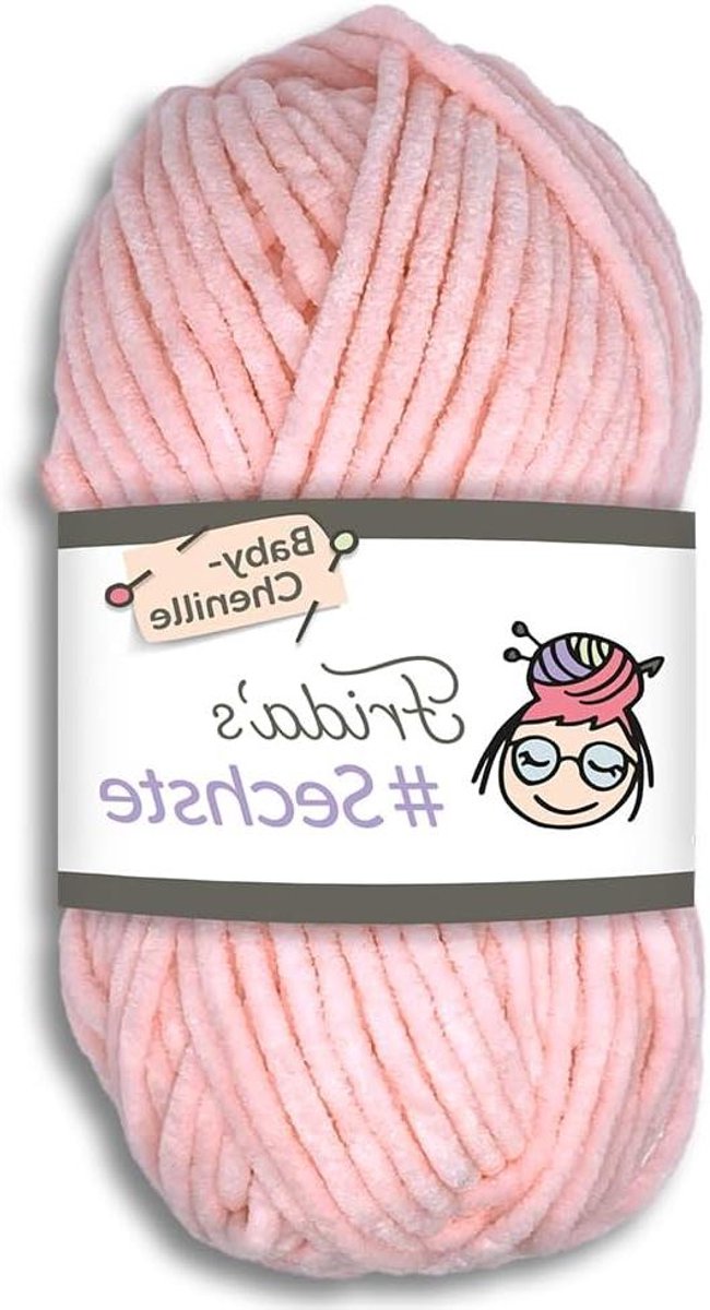 Chenille Garen - Baby Garen - Amigurumi Haken - Velvet Zacht - 50 Gram - Roze