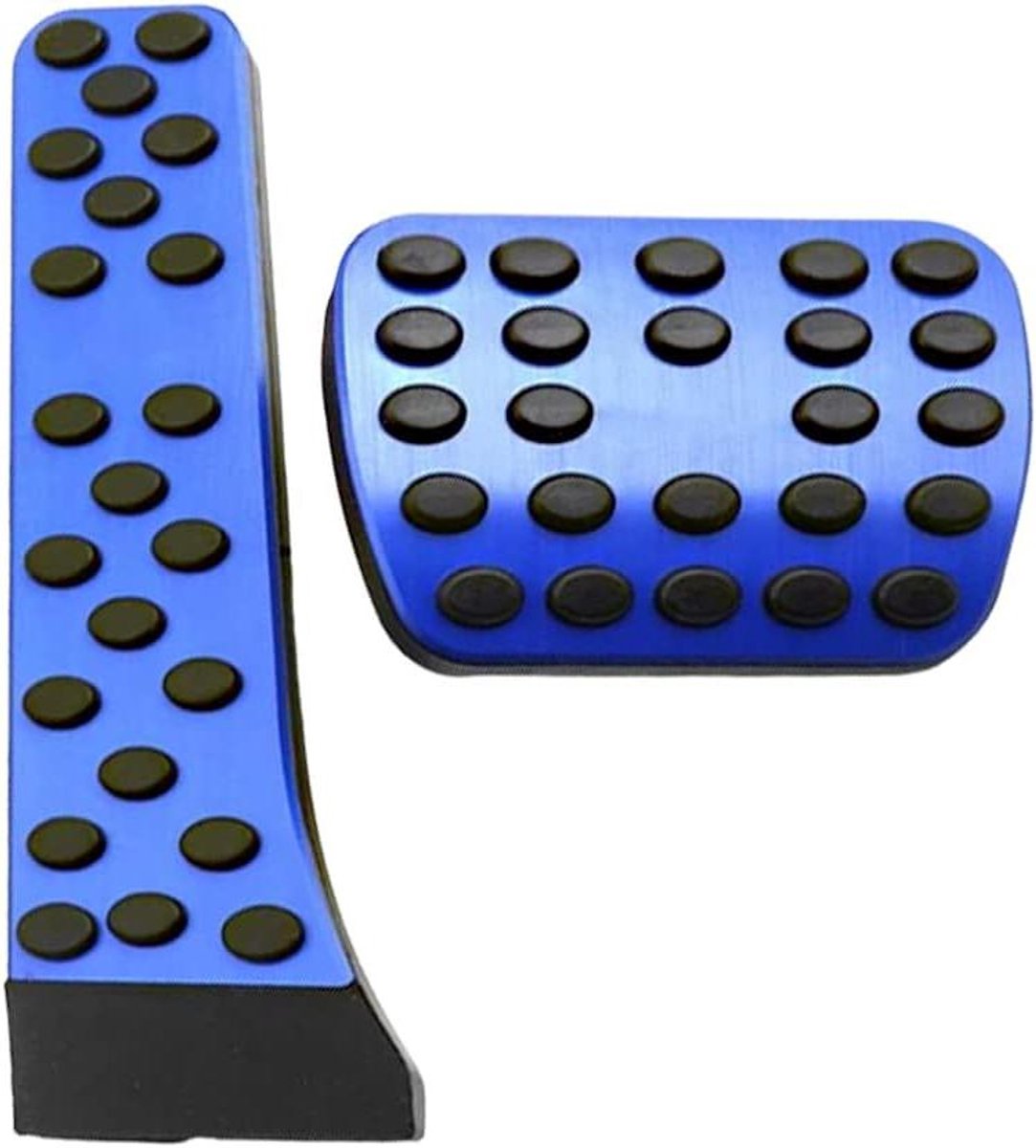 Pedaal Covers - Gas Rem - Veiliger Rijden - Antislip Rubber - 2 Stuks - Blauw