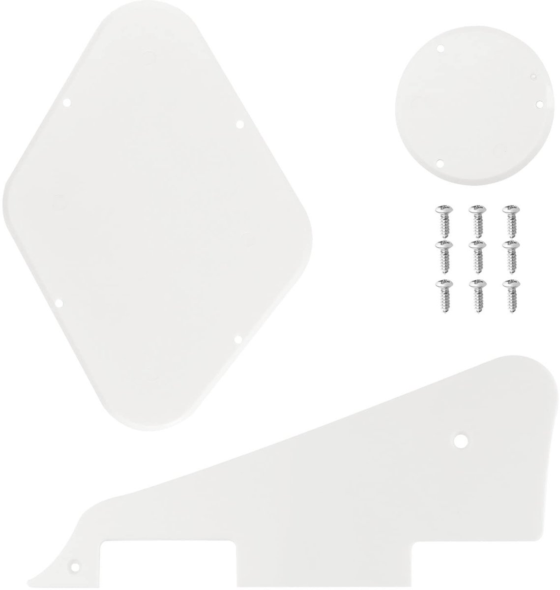 Allecto - Lp Pickguard - Set van 3 - Duurzaam en betrouwbaar - Wit